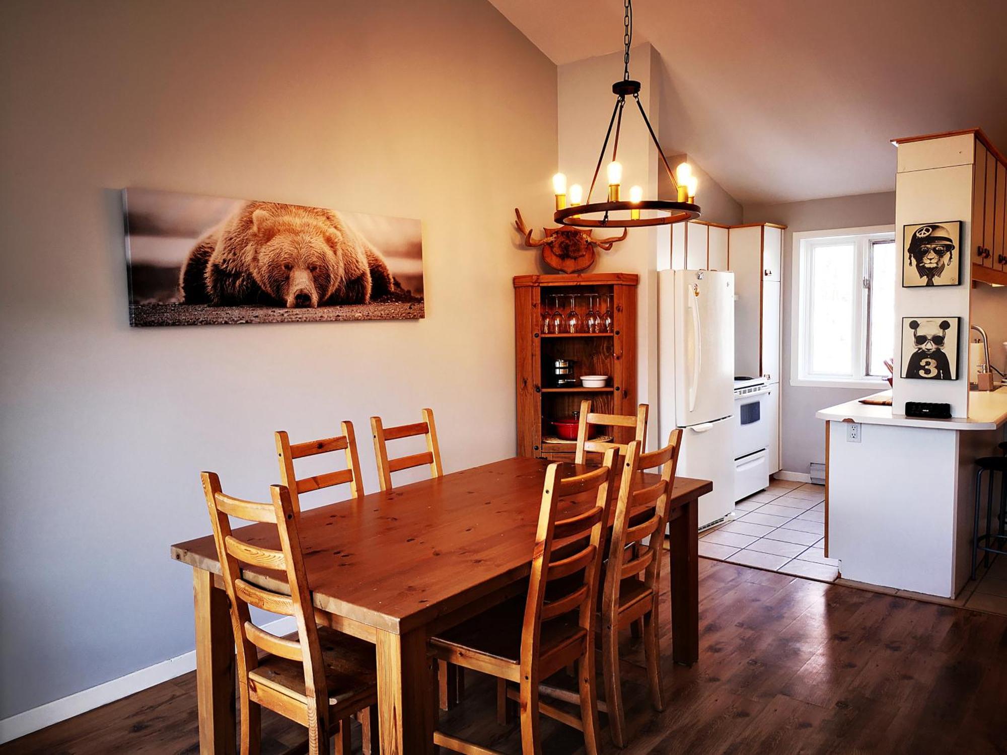 Condo Sur 2 Niveaux Avec Magnifique Vue Sur La Montagne Stoneham Eksteriør billede